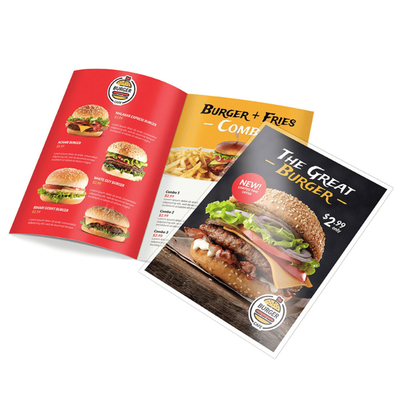 Food Menu Printing