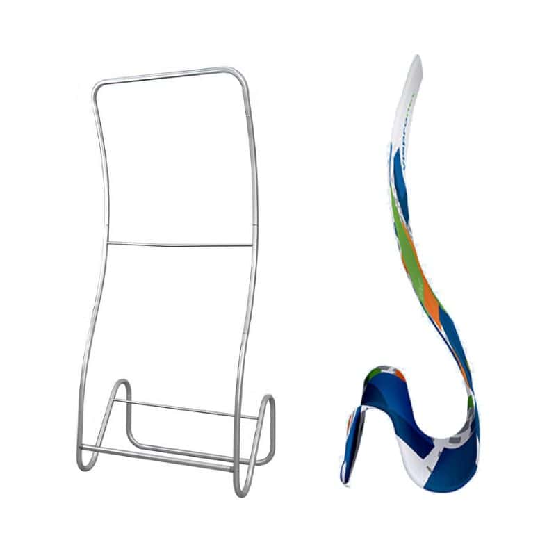 frame for Cobra Fabric Sock Banners