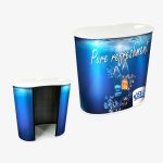 Branded Curved Promo Table