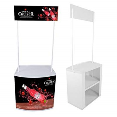 Custom Branded Promotional Table with Header