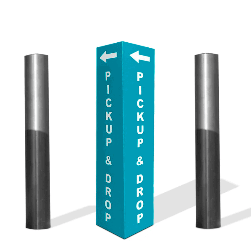 Bollard Cover Displays