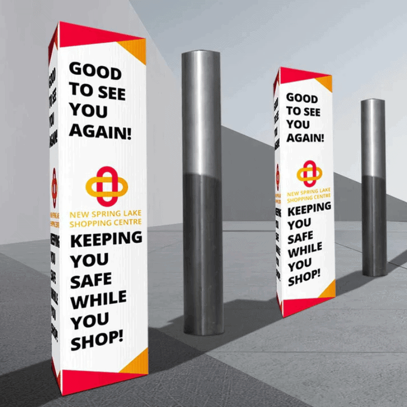 Bollard Cover Printing