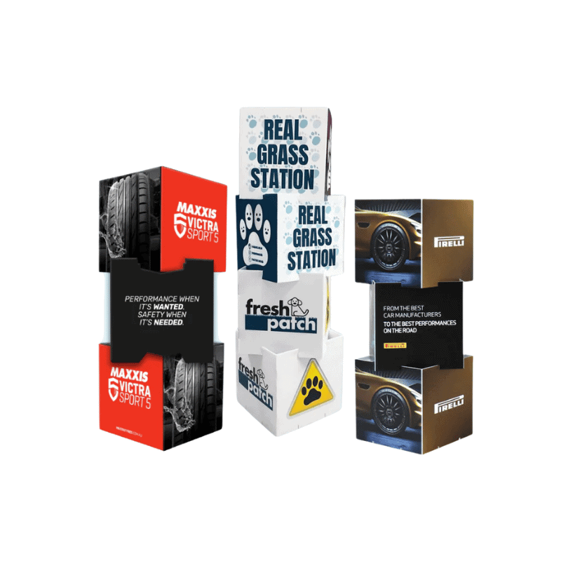 Custom Printed Display Cubes