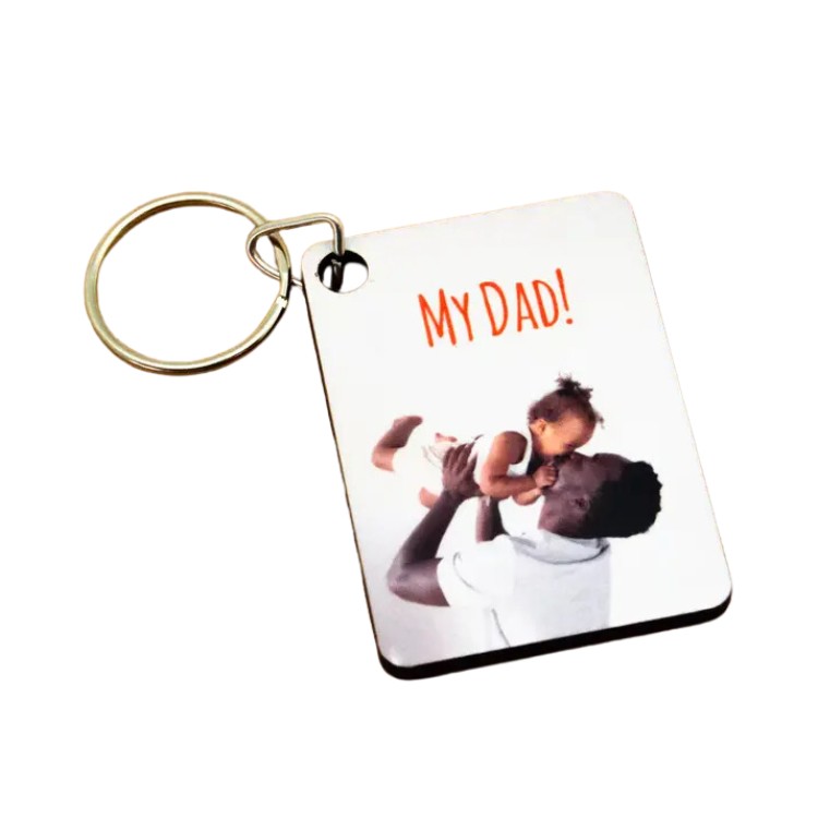 Rectangle Photo Keyrings