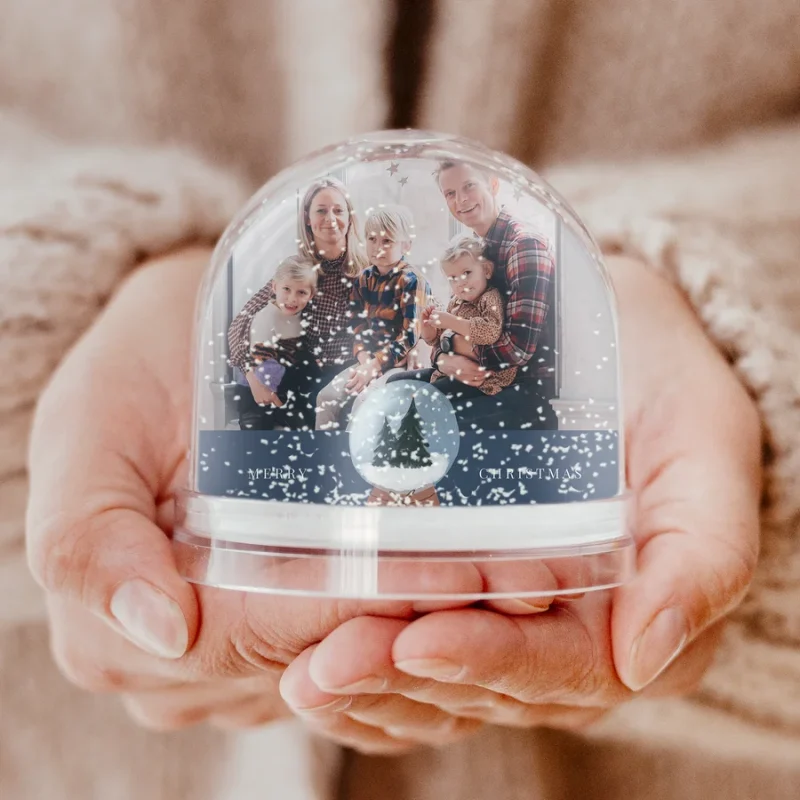 Classic Custom Printed Photo Snowglobe