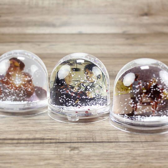 Classic Custom Printed Photo Snowglobe