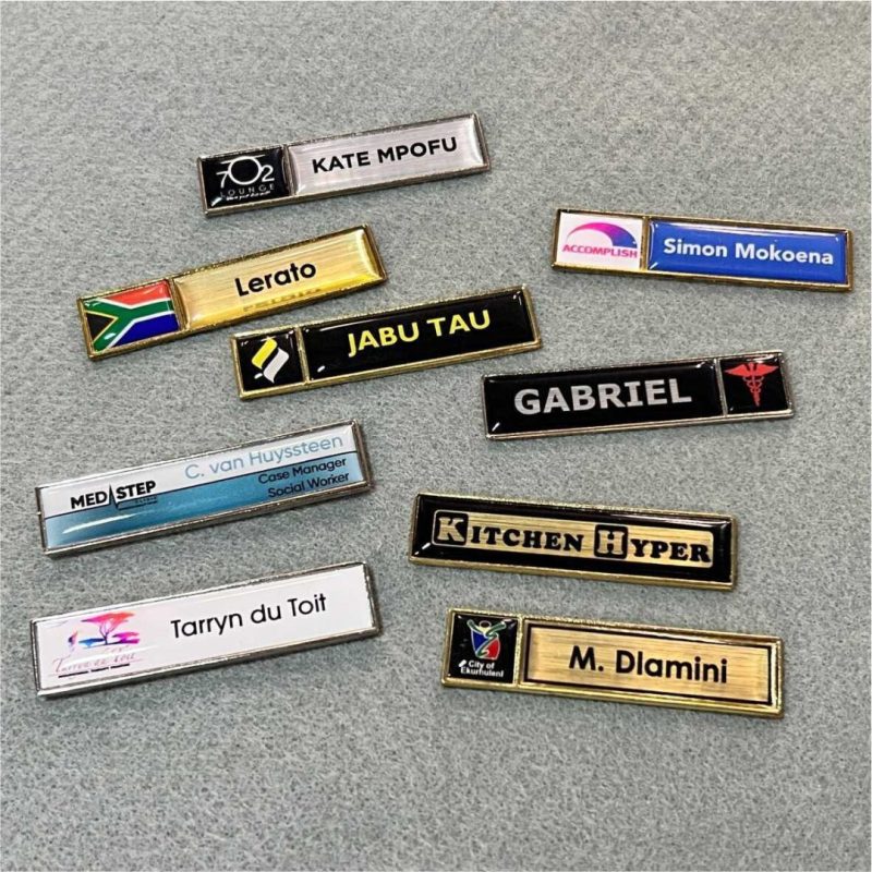 Name Badges - Premium Metal styles