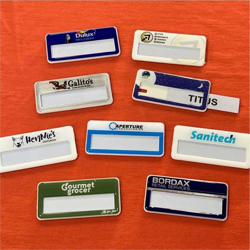 Eco Reusable Name Badges