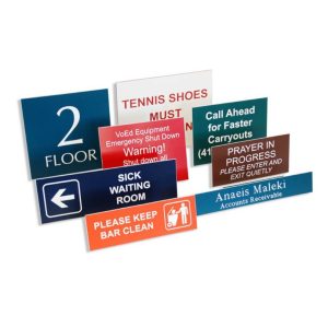 Laser Engraved Plaques