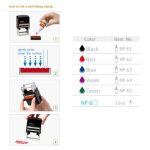 SHINY NON-POROUS INK