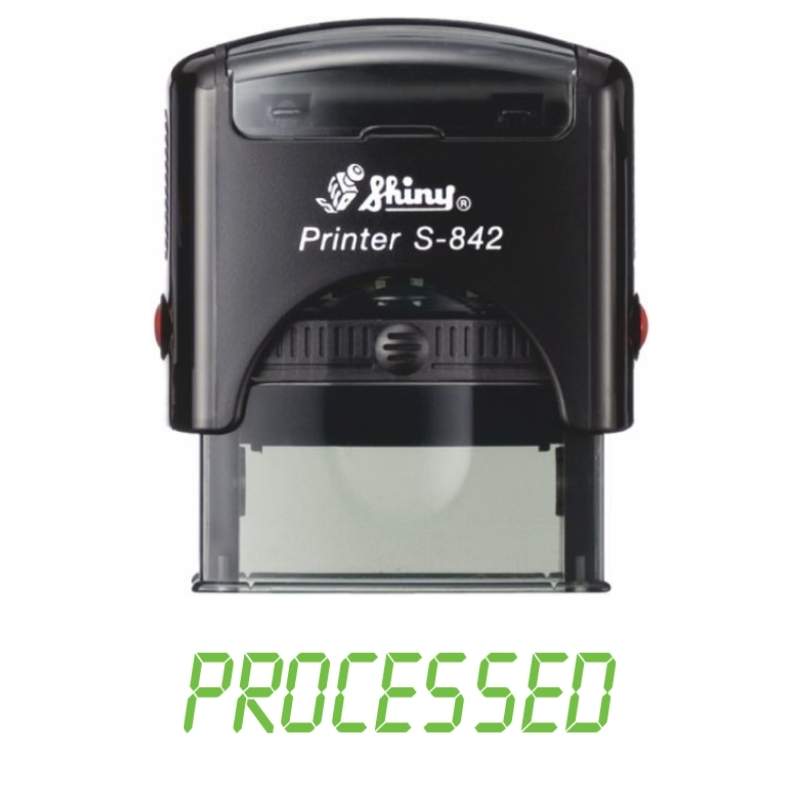 Shiny 38x14mm Stock Stamp - PROCESSED