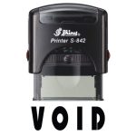 Shiny 38x14mm Stock Stamp - VOID
