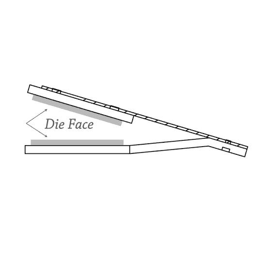 Shiny Embosser - Die face