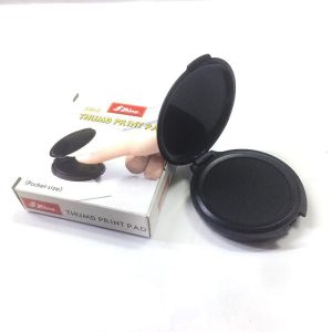 Shiny Finger Prints Pad Round