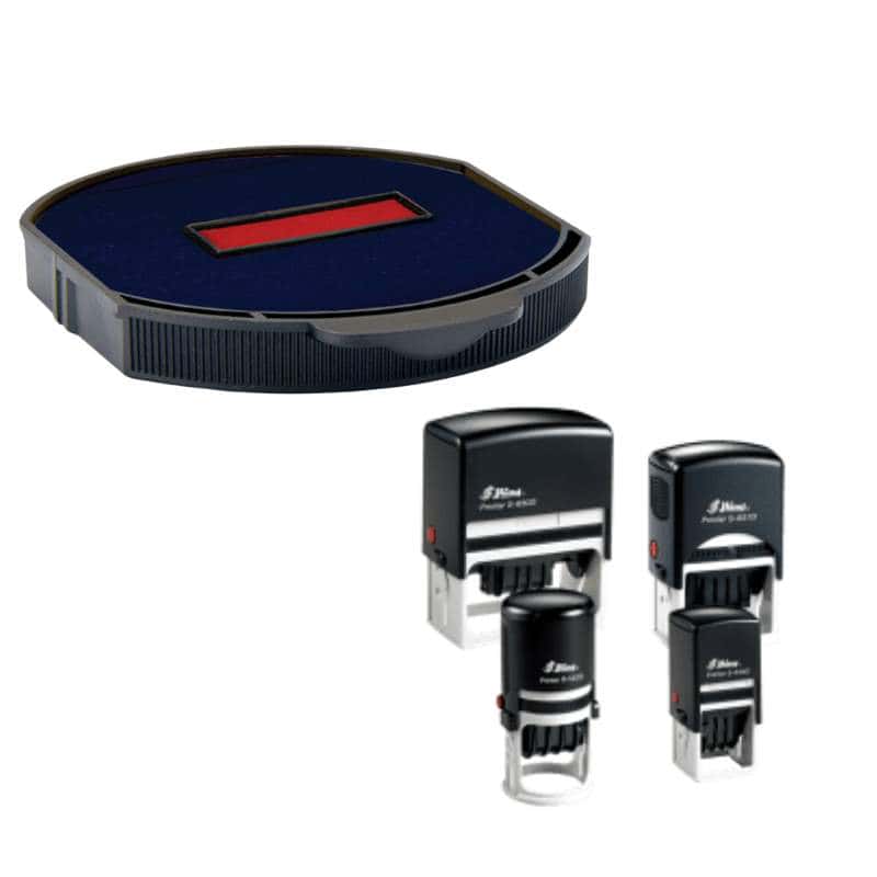 Shiny Ink Pad Replacement for round dater Stamps