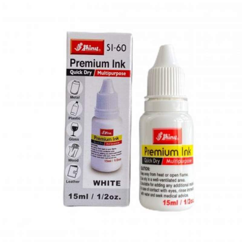 Shiny Premium Ink (15ml) - White