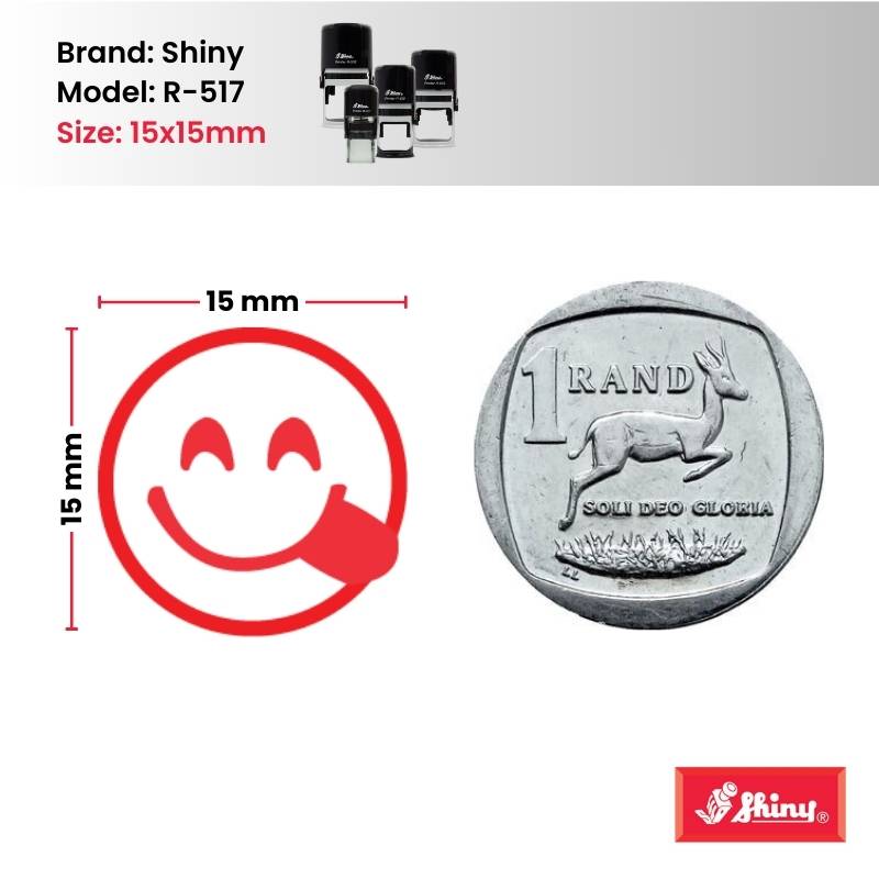 Shiny R-517 Stock Emoji Stamp EM19