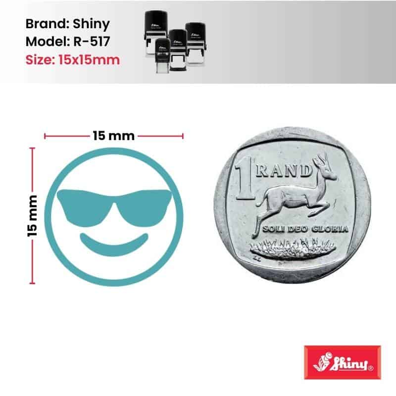 Shiny R-517 Stock Emoji Stamp EM25