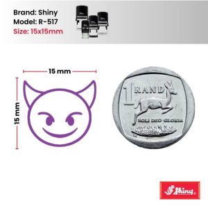Shiny R-517 Stock Emoji Stamp EM36