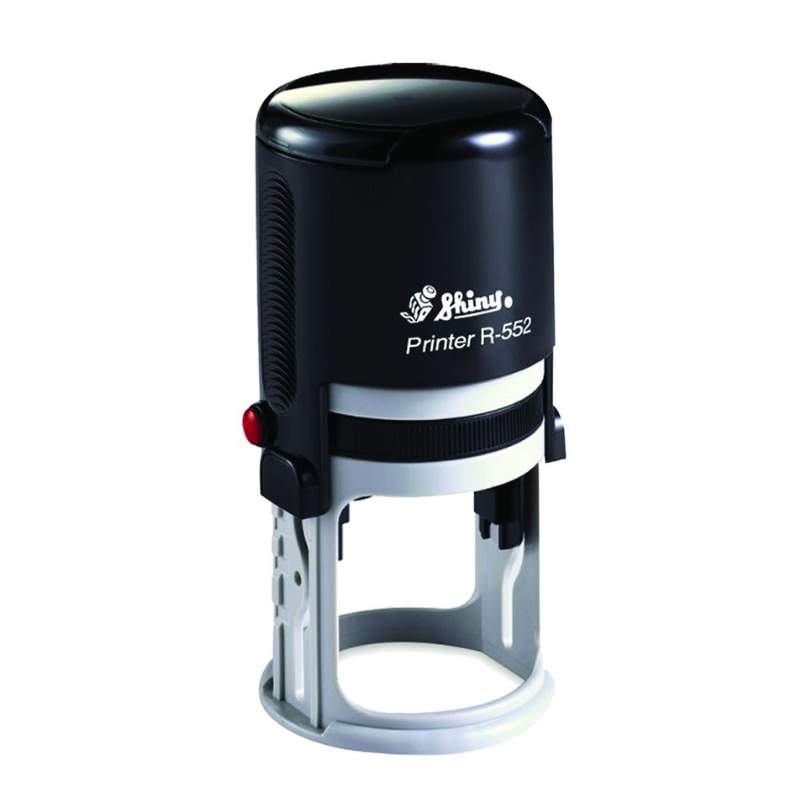 Shiny R-552 Custom Stamp 50x50mm Round