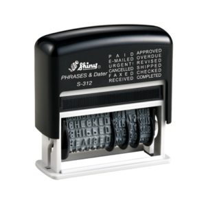 Shiny S-312 Phrase Dater 3mm