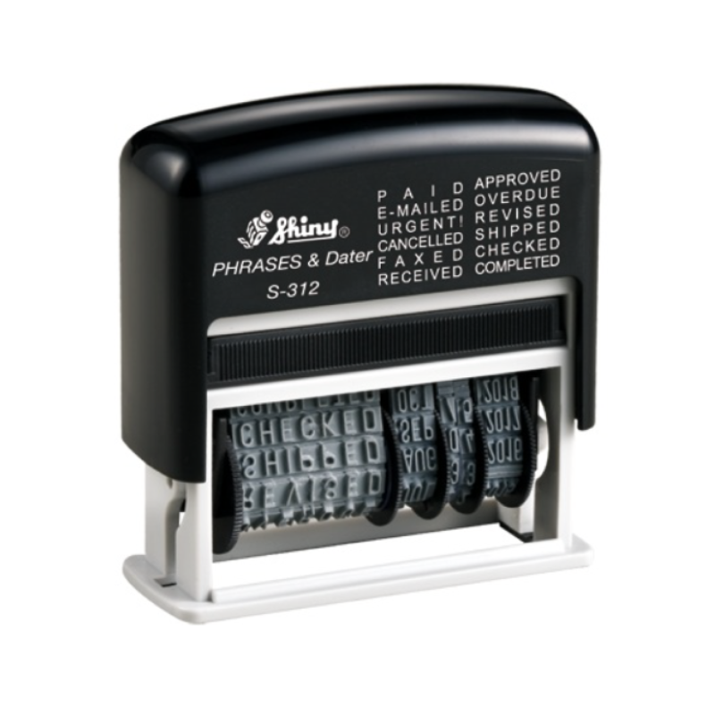 Shiny S-312 Phrase Dater 3mm