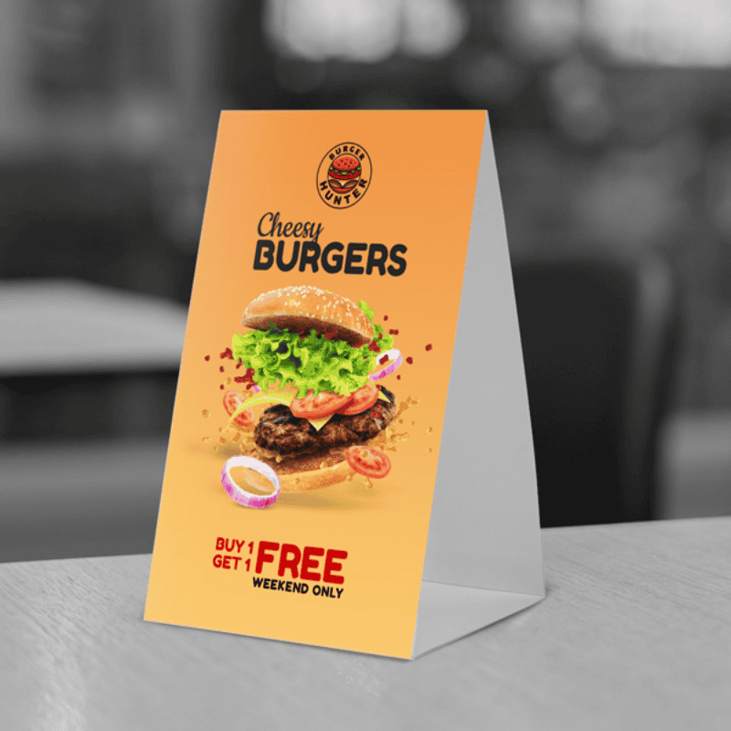 Table Tent Printing
