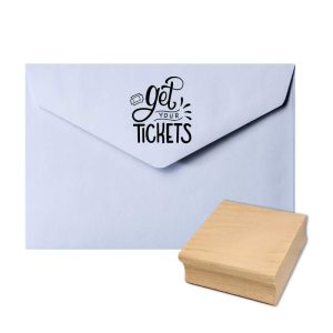 Wooden Hand Stamps 20x20mm