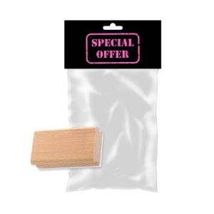 Wooden Hand Stamps 75x25mm