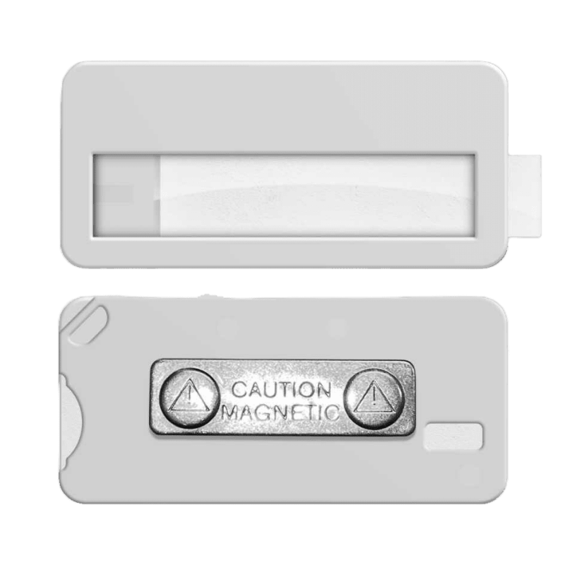 Reusable Name Badge Magnetic Fitting