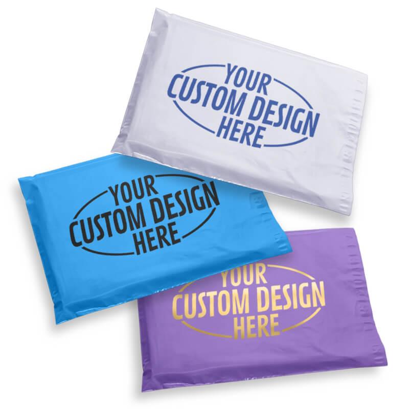 Custom Printed Poly Mailer Courier Bags
