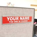 Engraved Wall Name Holders