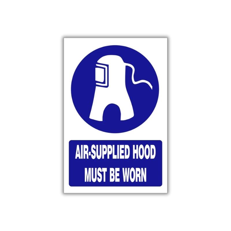 Screening to be used safety sign (MV015 A)