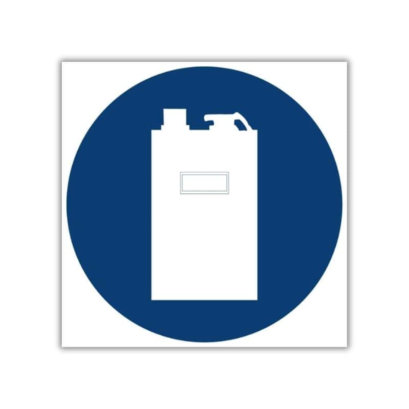 Carbon Monoxide Gas Monitor SABS safety sign (MV17)