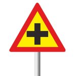 Temporary Crossroad Road Sign (Tw101)