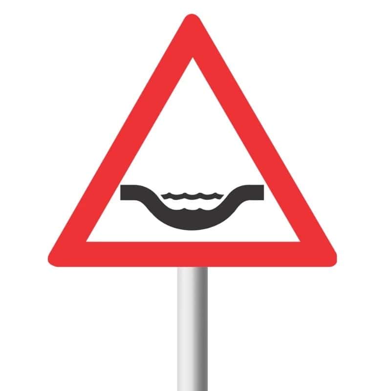 Drift Road Sign (W350)