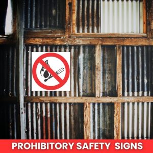 No Fires And Open Flames Safety Sign (PV2)