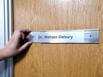 Engraved Wall Name Holders