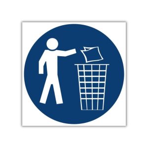 Keep Area Clean safety sign (MV 14)