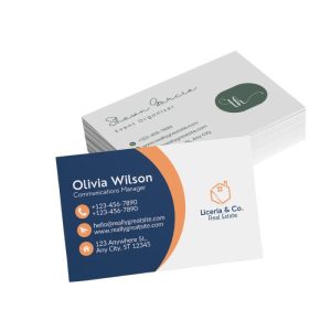 Laminated Printed Business Cards
