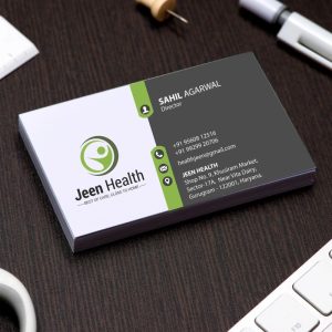 Laminated Printed Business Cards