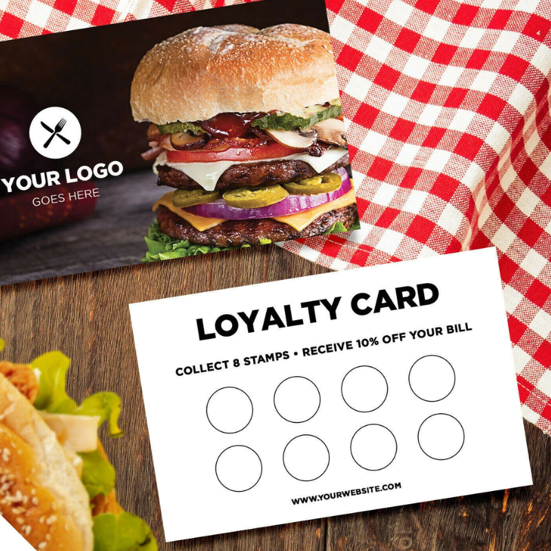 Loyalty Card printing fast food