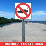 No Fishing SABS safety sign (PV25)