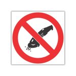 No Grinding SABS safety sign (PV33)
