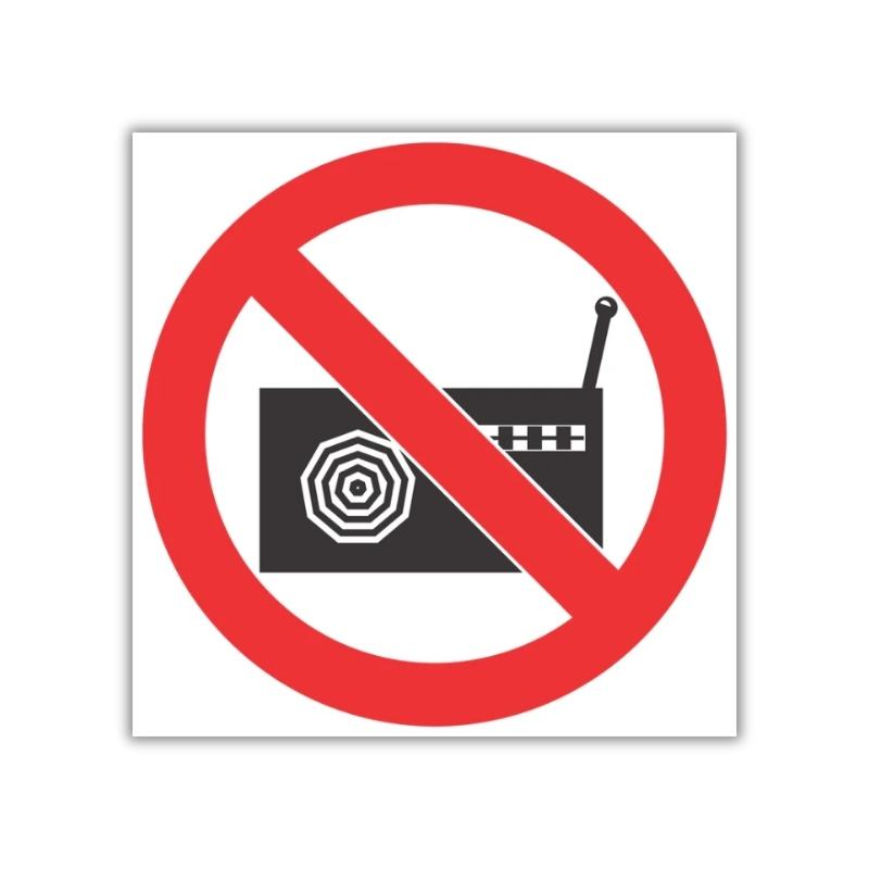 No Loud Music SABS safety sign (PV36)