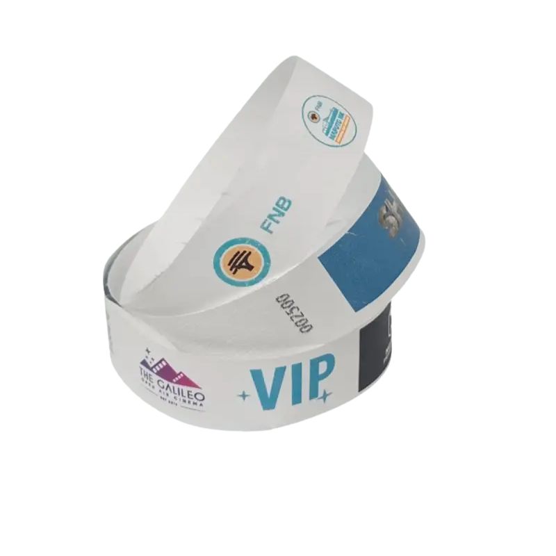 Paper Tyvek Wristbands printing