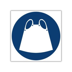 Apron Shall Be Worn Safety Sign (MV9)