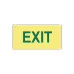 SABS Exit (Green) photoluminescent safety sign (E6A)
