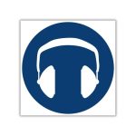 SABS Hearing Protection Shall Be Worn safety sign (MV4)
