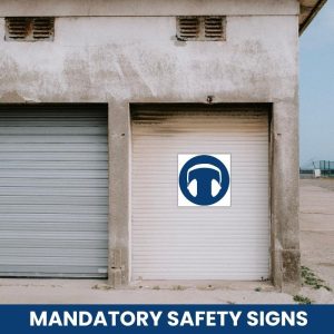 SABS Hearing Protection Shall Be Worn safety sign (MV4)